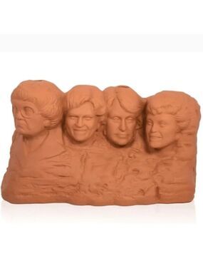 Golden Girls Rushmore Chia Pet Decorative Planter